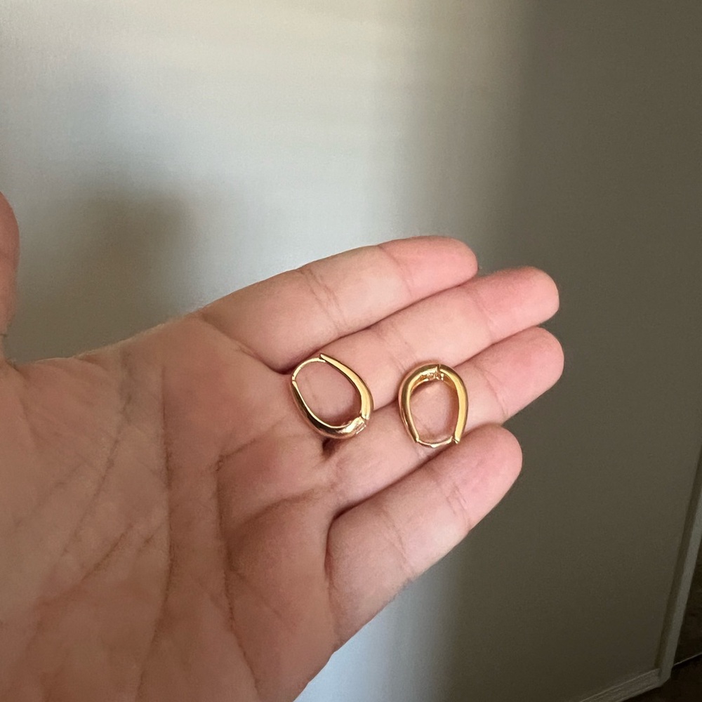 Elegant Gold Hoop Earrings